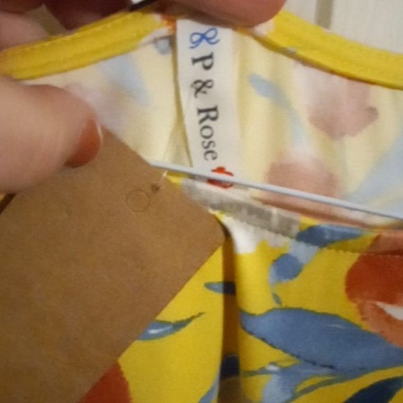 Floral baby doll top - Picture 2 of 2